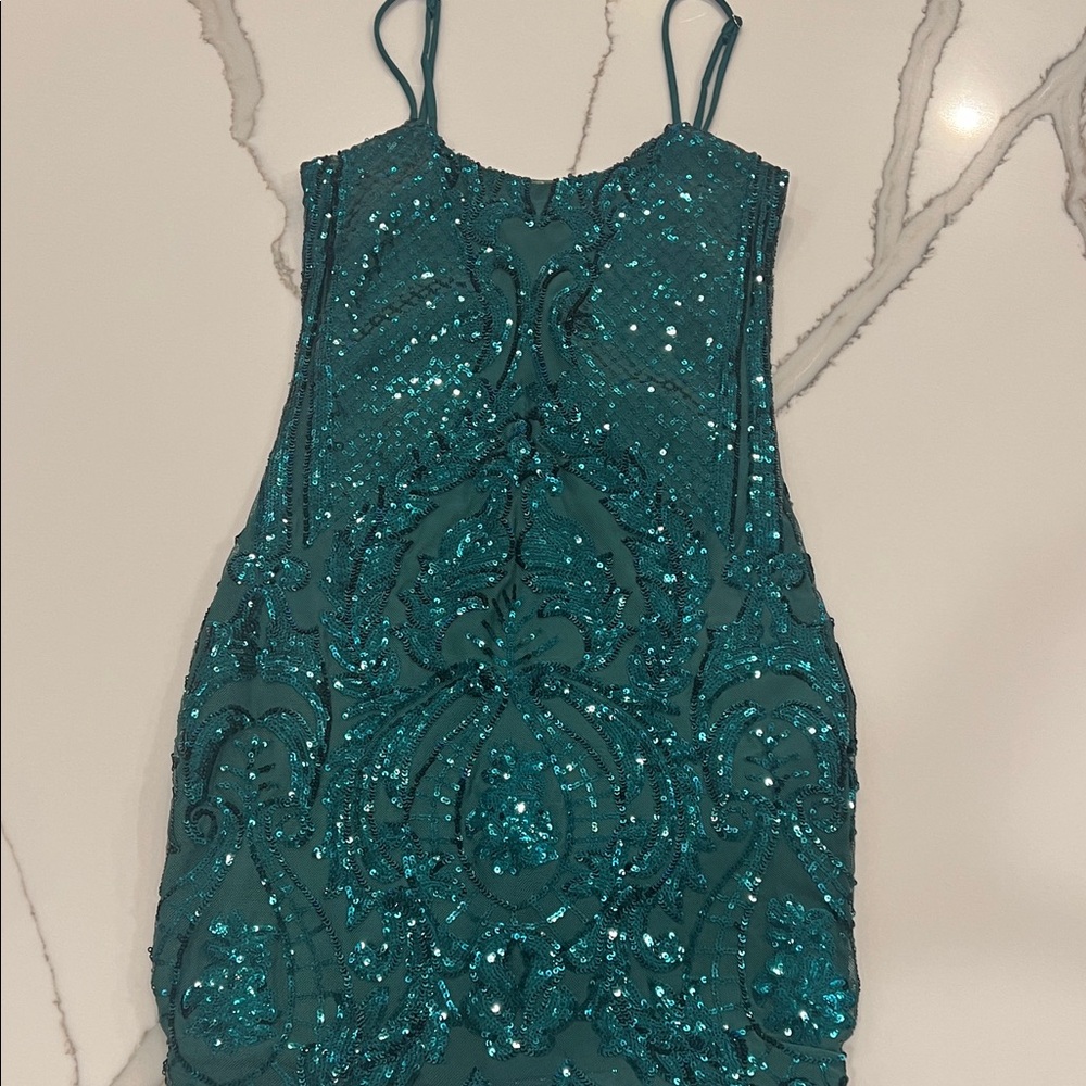 Lucy in the Sky Sequin Mini Dress
